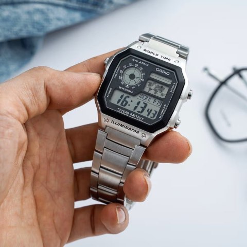 CASIO AE-1200WHD-1A (zd159a) + KASSEUR HERREUR CASIO AE-1200WHD-1A (zd159a) + KASSEUR HERREUR