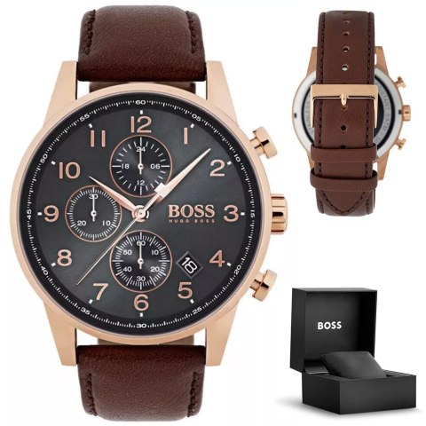ZEGAREK MĘSKI HUGO BOSS 1513496 - NAVIGATOR (zh010b) ZEGAREK MĘSKI HUGO BOSS 1513496 - NAVIGATOR (zh010b)
