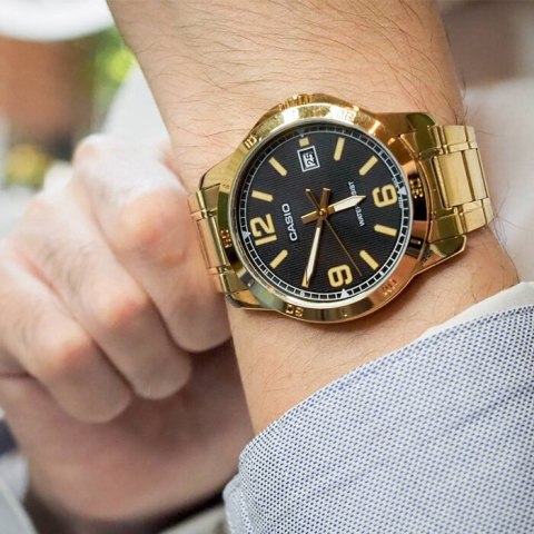CASIO MTP-V004G-1B (zd047h) + KASSEUR TIL MÆND CASIO MTP-V004G-1B (zd047h) + KASSEUR TIL MÆND