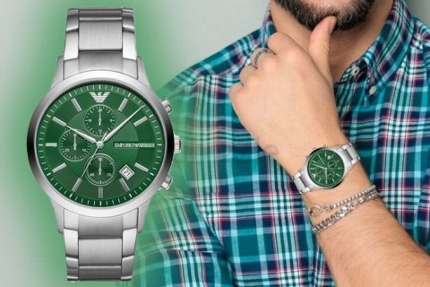 EMPORIO ARMANI HERREUR AR11507 + ÆSKE EMPORIO ARMANI HERREUR AR11507 + ÆSKE