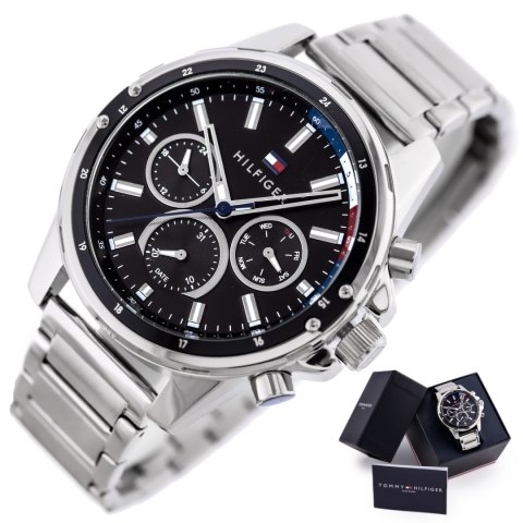 ZEGAREK MĘSKI TOMMY HILFIGER 1791936 MASON (zf065b) ZEGAREK MĘSKI TOMMY HILFIGER 1791936 MASON (zf065b)