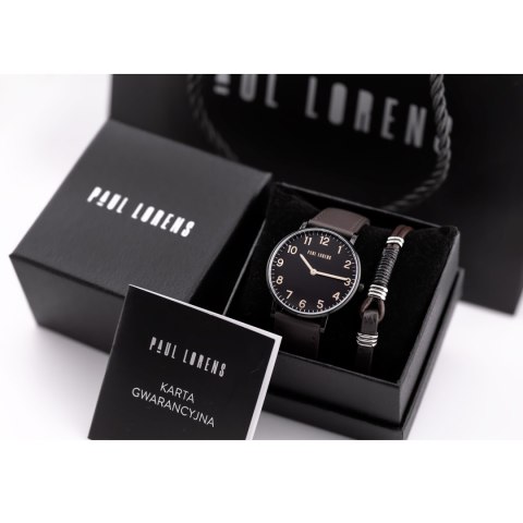 PAUL LORENS HERRE GAVESÆT - Ur + armbånd (zg370f) PAUL LORENS HERRE GAVESÆT - Ur + armbånd (zg370f)
