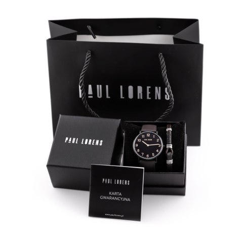 PAUL LORENS HERRE GAVESÆT - Ur + armbånd (zg370f) PAUL LORENS HERRE GAVESÆT - Ur + armbånd (zg370f)
