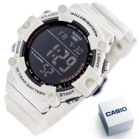 ZEGAREK MĘSKI CASIO AE-1500WH-8B2 WR100 + BOX ZEGAREK MĘSKI CASIO AE-1500WH-8B2 WR100 + BOX
