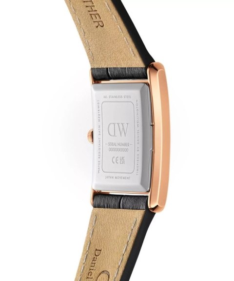 ZEGAREK DAMSKI DANIEL WELLINGTON Bound Black Crocodile Rose Gold DW00100693 + BOX ZEGAREK DAMSKI DANIEL WELLINGTON Bound Black Crocodile Rose Gold DW00100693 + BOX