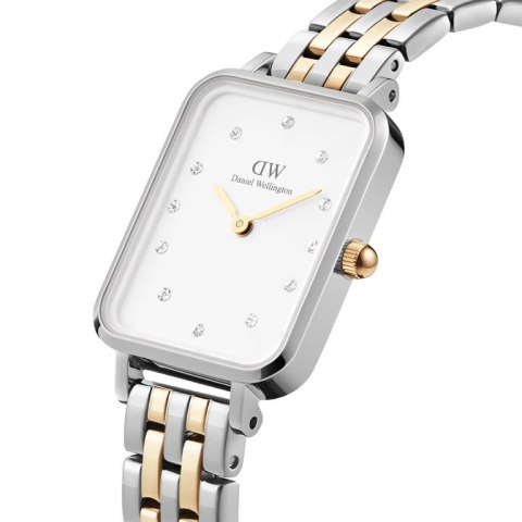 ZEGAREK DAMSKI DANIEL WELLINGTON Quadro Lumine 5-link two-tone 20mm DW00100625 + BOX (zw519f) ZEGAREK DAMSKI DANIEL WELLINGTON Quadro Lumine 5-link two-tone 20mm DW00100625 + BOX (zw519f)