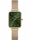 DANIEL WELLINGTON QUADRO PRESSET Melrose Emerald 20mm DW00100445+ KASSE (ZW505n) DAMEUR