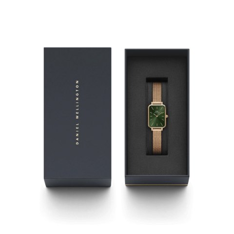 DANIEL WELLINGTON QUADRO PRESSET Melrose Emerald 20mm DW00100445+ KASSE (ZW505n) DAMEUR DANIEL WELLINGTON QUADRO PRESSET Melrose Emerald 20mm DW00100445+ KASSE (ZW505n) DAMEUR