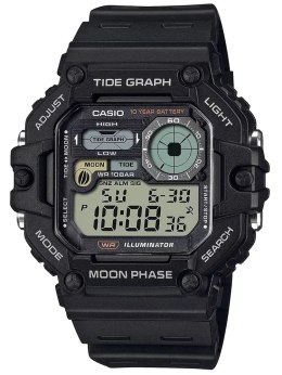 CASIO Digital Moonphase WS-1700H-1AV + KASSEUR HERREUR