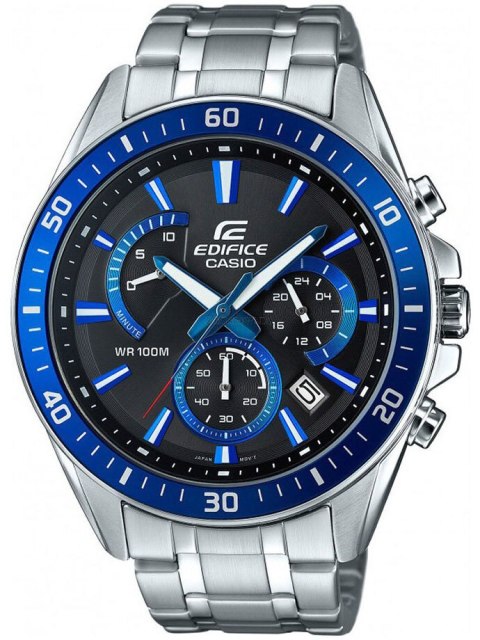 ZEGAREK MĘSKI CASIO EDIFICE EFR-552D-1A2 - 10ATM (zd094b) + BOX ZEGAREK MĘSKI CASIO EDIFICE EFR-552D-1A2 - 10ATM (zd094b) + BOX