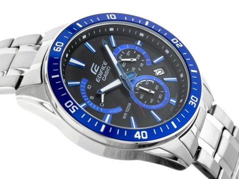 ZEGAREK MĘSKI CASIO EDIFICE EFR-552D-1A2 - 10ATM (zd094b) + BOX ZEGAREK MĘSKI CASIO EDIFICE EFR-552D-1A2 - 10ATM (zd094b) + BOX
